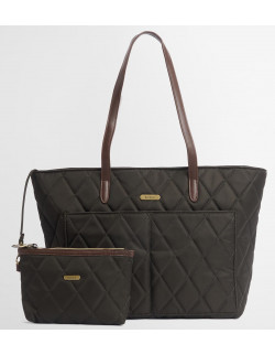 Barbour Quilted Tote Bag Olive | Holmgrens Jakt och Fritid