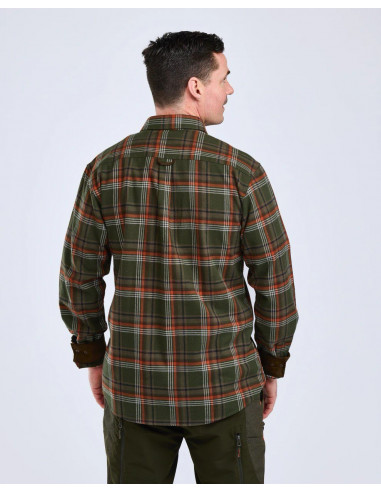 Pinewood Prestwick Shirt Green/Burned...