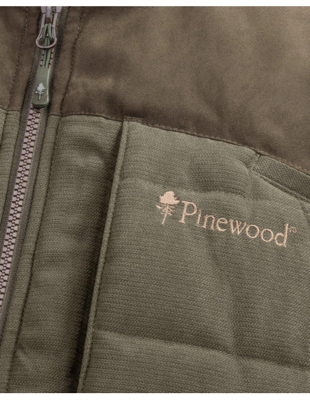 Pinewood Abisko Vest Suede Brown