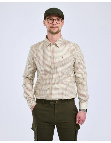 Pinewood Nydala Grouse Shirt Off White | Holmgrens Jakt och Fritid