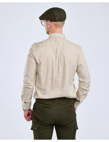 Pinewood Nydala Grouse Shirt Off White