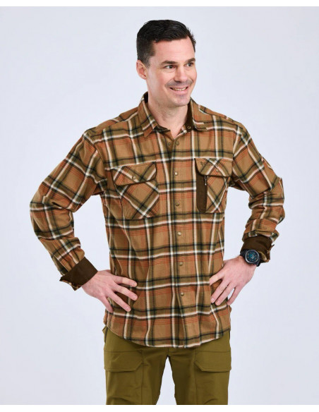 Pinewood Cornwall shirt Sandstone | Holmgrens Jakt och Fritid