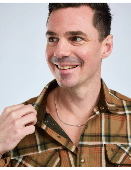 Pinewood Cornwall shirt Sandstone