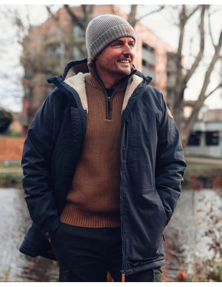 Pinewood Philip Knitted Sweater Sandstone