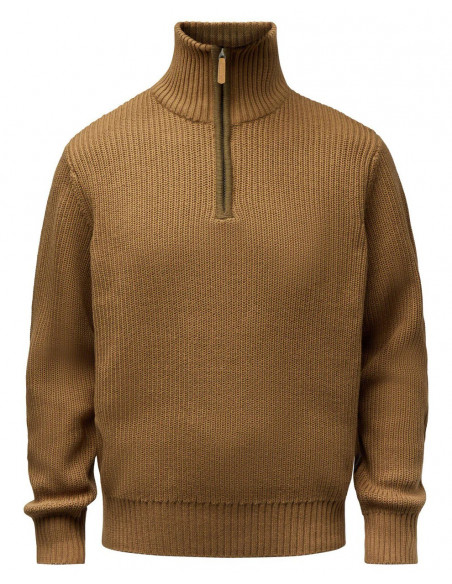 Pinewood Philip Knitted Sweater Sandstone | Holmgrens Jakt och Fritid