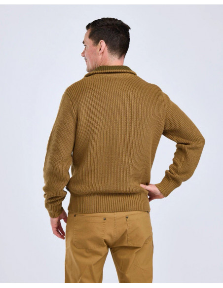 Pinewood Philip Knitted Sweater Sandstone