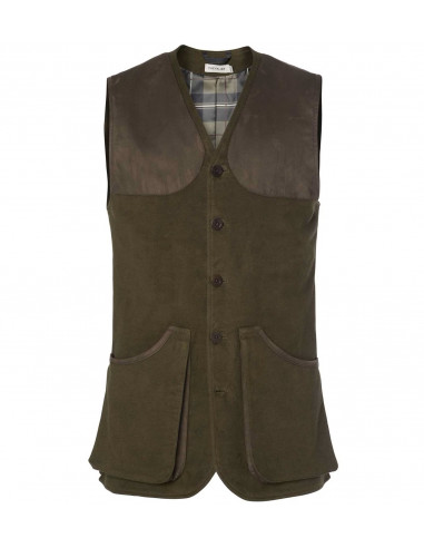 Chevalier Preston Moleskin Vest Forest Green | Holmgrens Jakt och Fritid