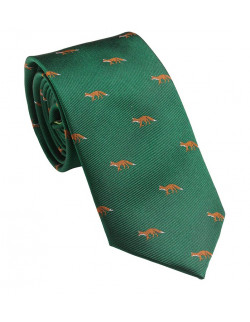 Laksen Tie Fox Racing Green