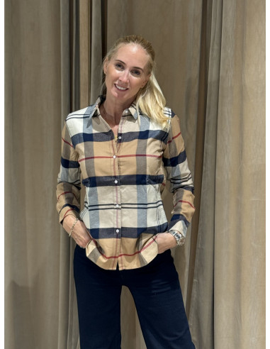 Barbour Anna Womans Shirt Amphora