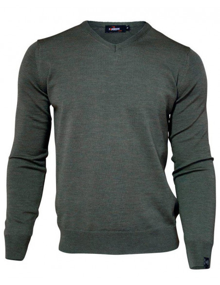 Ivanhoe Merino V-neck Rifle Green | Holmgrens Jakt och Fritid