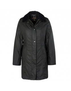 Barbour Belsay W:s Wax Jacket Black | Holmgrens Jakt och Fritid