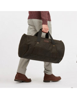 Barbour Explorer Wax Duffle Bag Olive | Holmgrens Jakt och Fritid 2