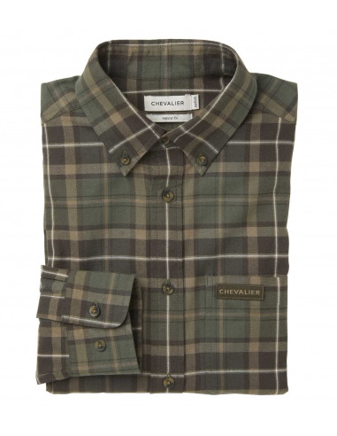 Chevalier Teal Light Flannel Shirt...