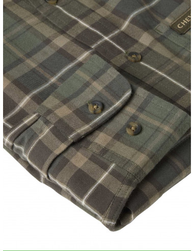 Chevalier Teal Light Flannel Shirt...