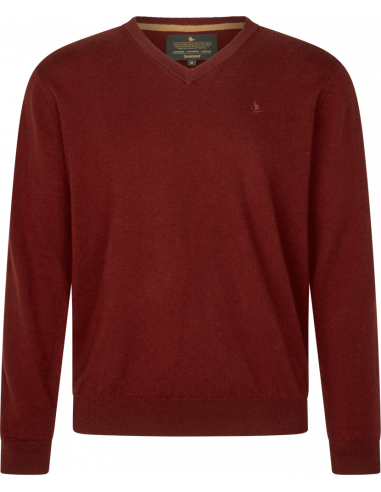 Seeland Pine V-neck Merlot | Holmgrens Jakt och Fritid