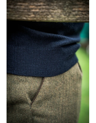 Seeland Pine V-neck Sapphire