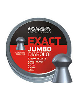 Luftgevärsskott JSB Exact Jumbo 5,5mm Diaboler - Holmgrens Jakt och Fritid