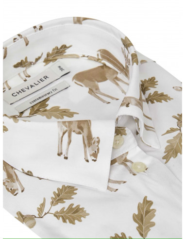 Chevalier Lindsey Shirt Oh Deer Brown