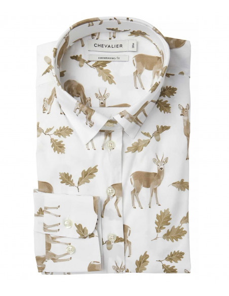 Chevalier Lindsey Shirt Oh Deer Brown