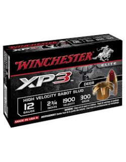Winchester XP3 Sabot Slug 12/70 | Holmgrens Jakt och Fritid |