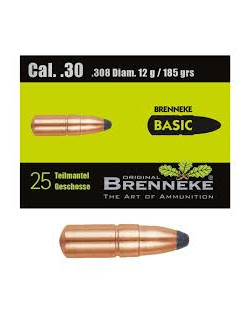 Brenneke Basic Kula .30 12g 185grs 25st | Holmgrens Jakt och Fritid |