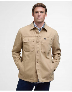 Barbour Lingfield Overshirt Stone | Holmgrens Jakt och Fritid