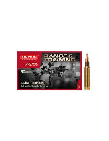 Norma Range & Training 308win 9,7g | Holmgrens Jakt och Fritid |