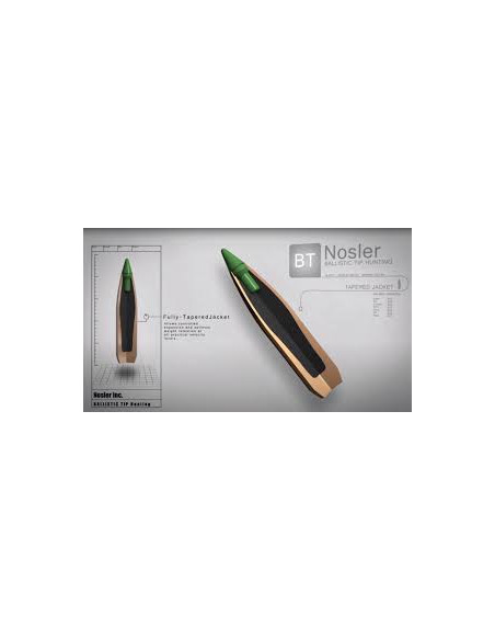 Nosler kula Ballistic Tip kal.8mm 180grs | Holmgrens Jakt o Fritid |